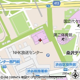 東京都渋谷区神南周辺の地図