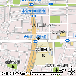 トヨタＳ＆Ｄ西東京大和田店周辺の地図