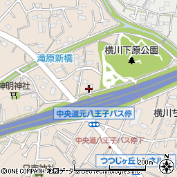 東京都八王子市横川町889周辺の地図