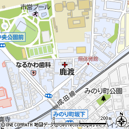 千葉県四街道市鹿渡814-5周辺の地図