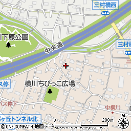 東京都八王子市横川町788周辺の地図