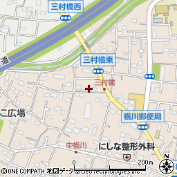 東京都八王子市横川町735周辺の地図