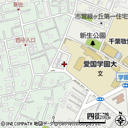 千葉県四街道市四街道1532-39周辺の地図