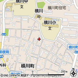 東京都八王子市横川町425周辺の地図