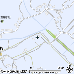 千葉県山武市横田147周辺の地図