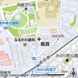 千葉県四街道市鹿渡809-13周辺の地図