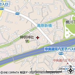 東京都八王子市横川町872周辺の地図