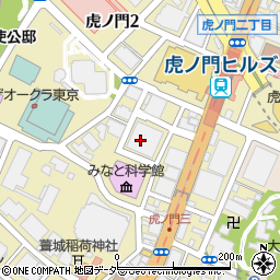 虎ノ門３７森ビル駐車場周辺の地図