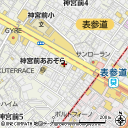 東京都渋谷区神宮前5丁目7-5周辺の地図
