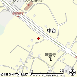 千葉県四街道市中台258周辺の地図