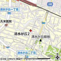 西田方周辺の地図