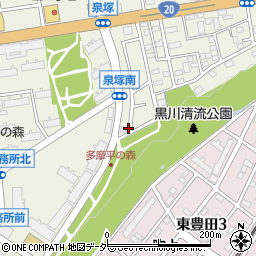 アイグラン 泉塚店周辺の地図