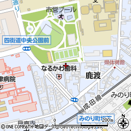 千葉県四街道市鹿渡951-3周辺の地図