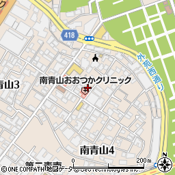 東京都港区南青山4丁目9-14周辺の地図