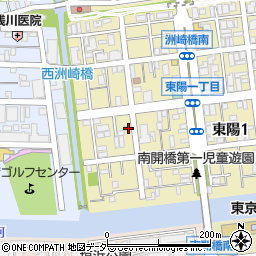 東京都江東区東陽1丁目3-12周辺の地図