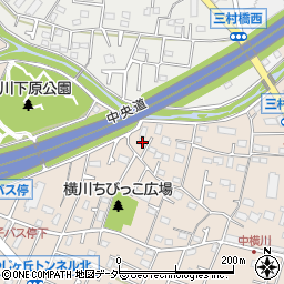 東京都八王子市横川町798周辺の地図