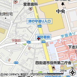 博全社四街道儀式殿周辺の地図
