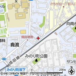 千葉県四街道市鹿渡787周辺の地図