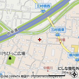 東京都八王子市横川町768周辺の地図