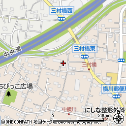 東京都八王子市横川町753周辺の地図