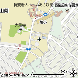 千葉県四街道市山梨1500周辺の地図