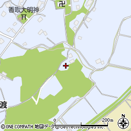 千葉県四街道市鹿渡1245周辺の地図