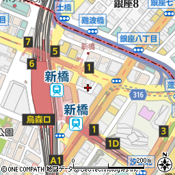 横峯歯科医院周辺の地図