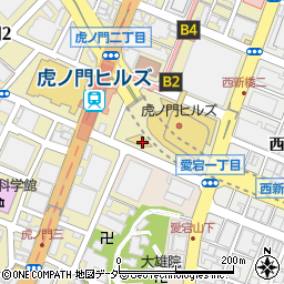 東京都港区虎ノ門1丁目23-10周辺の地図