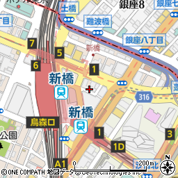 東京キャベツメンチ 東京本マグロ 本店周辺の地図