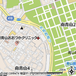 東京都港区南青山4丁目6-2周辺の地図