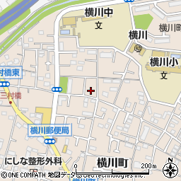 東京都八王子市横川町419周辺の地図