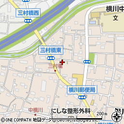 東京都八王子市横川町546周辺の地図