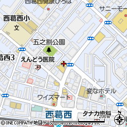 東京東信用金庫西葛西出張所周辺の地図