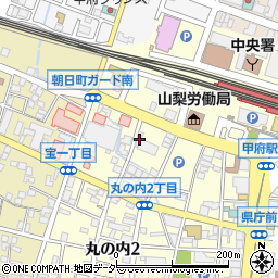 オリックスレンタカー甲府駅前店周辺の地図