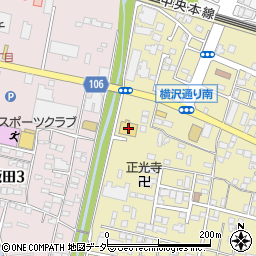 ネッツトヨタ山梨株式会社　本社経理グループ周辺の地図