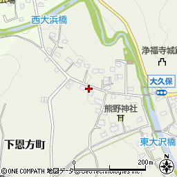 東京都八王子市下恩方町3139周辺の地図