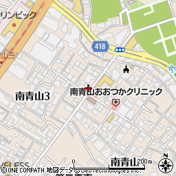東京都港区南青山3丁目4-11周辺の地図