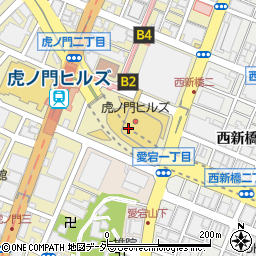 東京都港区虎ノ門1丁目23周辺の地図