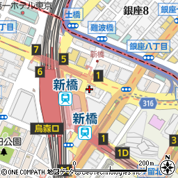 株式会社テレビ新潟放送網　東京支社周辺の地図