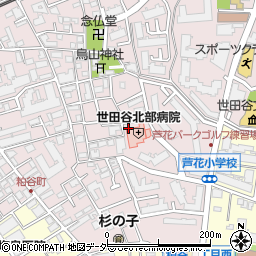 東京都世田谷区南烏山2丁目周辺の地図