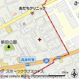 東京都八王子市高倉町37周辺の地図
