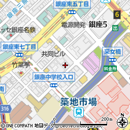 株式会社花蝶周辺の地図