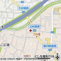 東京都八王子市横川町740周辺の地図