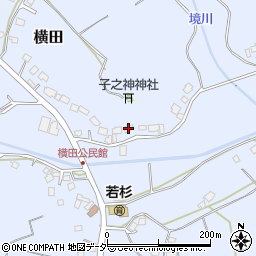 千葉県山武市横田310周辺の地図