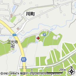 東京都八王子市川町周辺の地図