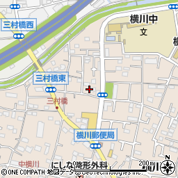 東京都八王子市横川町410周辺の地図