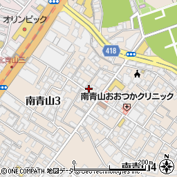 東京都港区南青山3丁目4-13周辺の地図