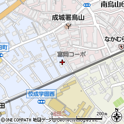 給田湯周辺の地図