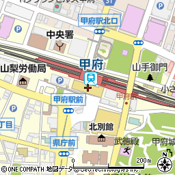 株式会社銀座マギー　甲府エクラン周辺の地図