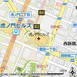 クンテープ 虎ノ門ヒルズ店周辺の地図